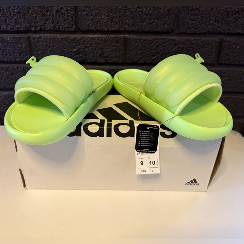 Adilette ZPLAASH Slides M 9 / W 10 Green Spark IF0889